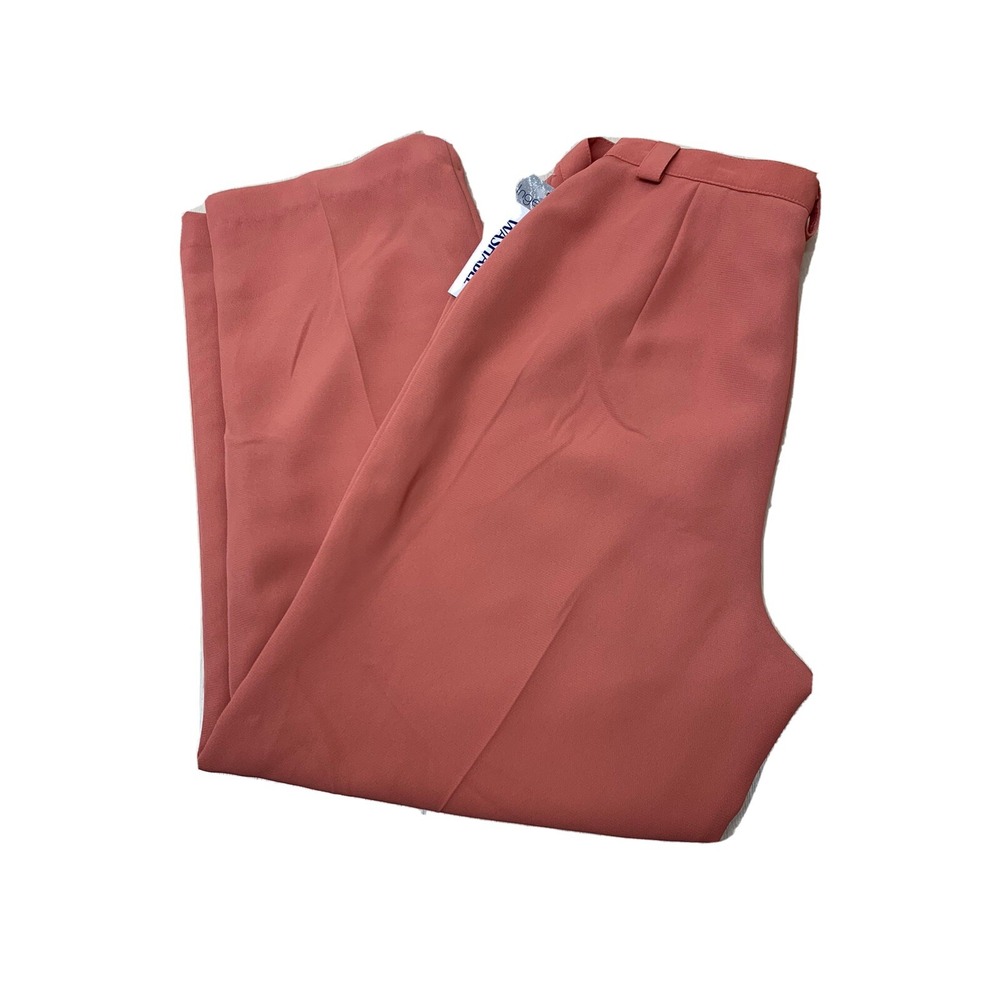 Ingenuity Women's Size 10 Salmon Polyester Dress Pants‎ Fully Lined Flat Front